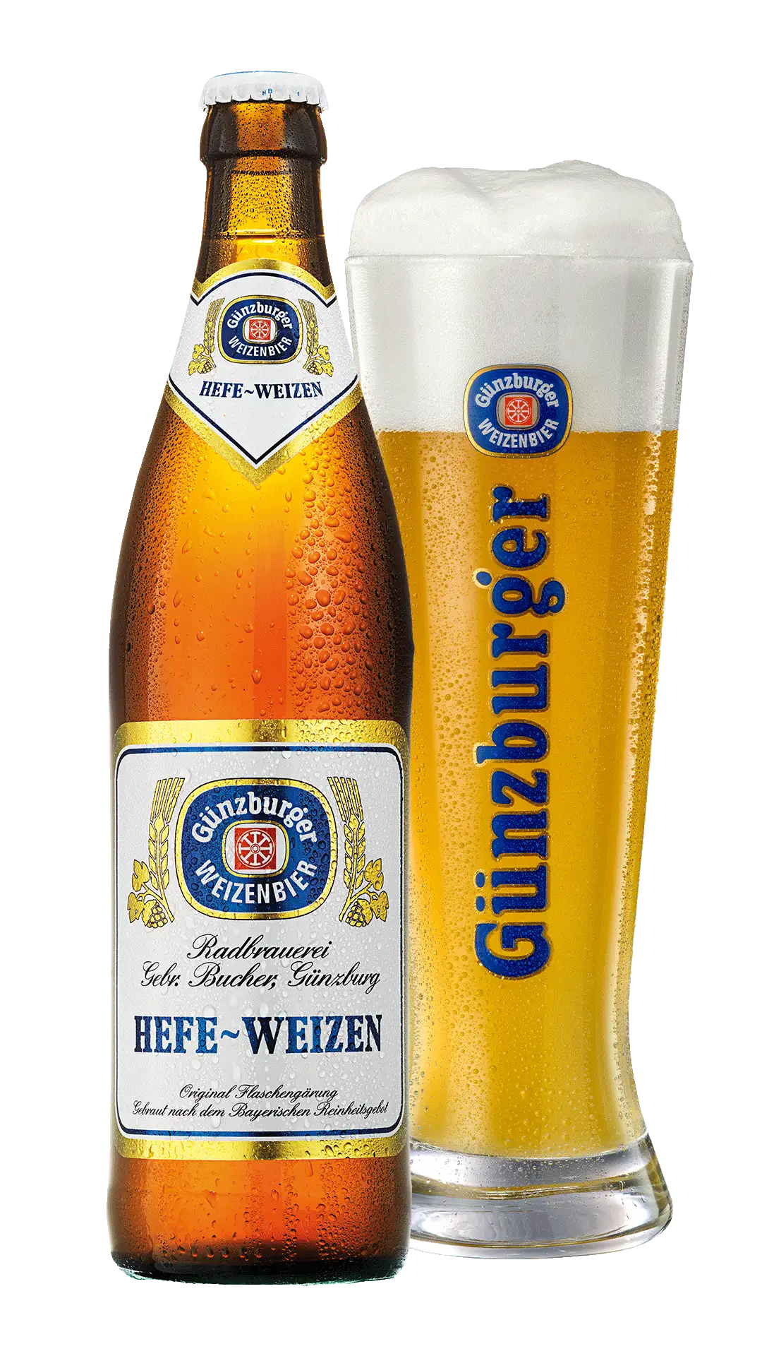 Günzburger Hefe-Weizen, Flasche