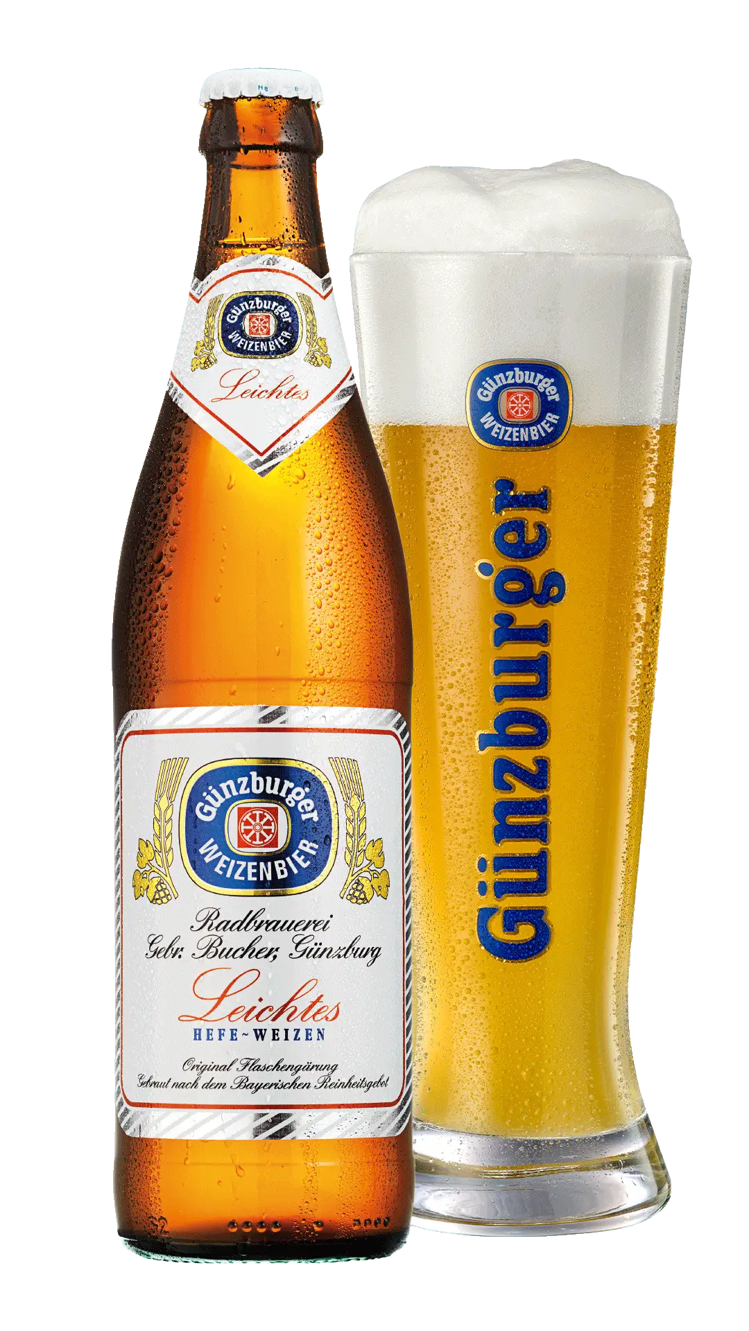 Günzburger Leichtes Weizen, Flasche