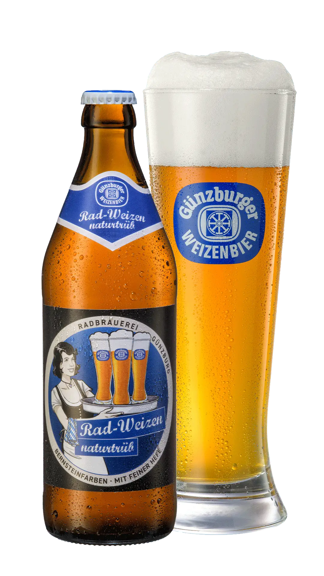 Rad-Weizen Naturtrüb, Flasche